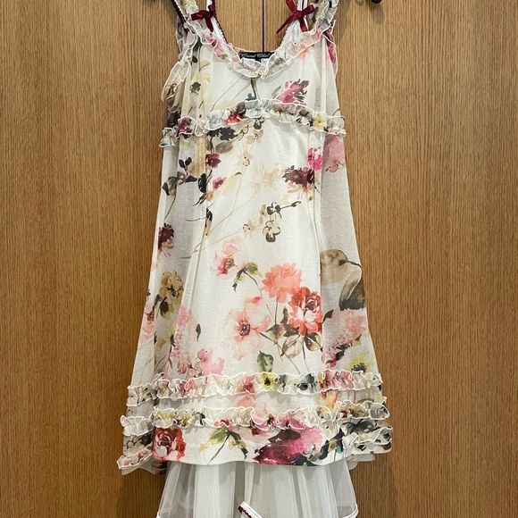 Tricot Chic double layer floral dress - Picture 3 of 9